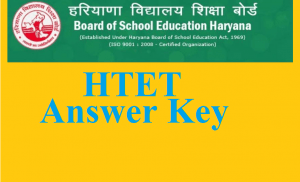 HTET answer key