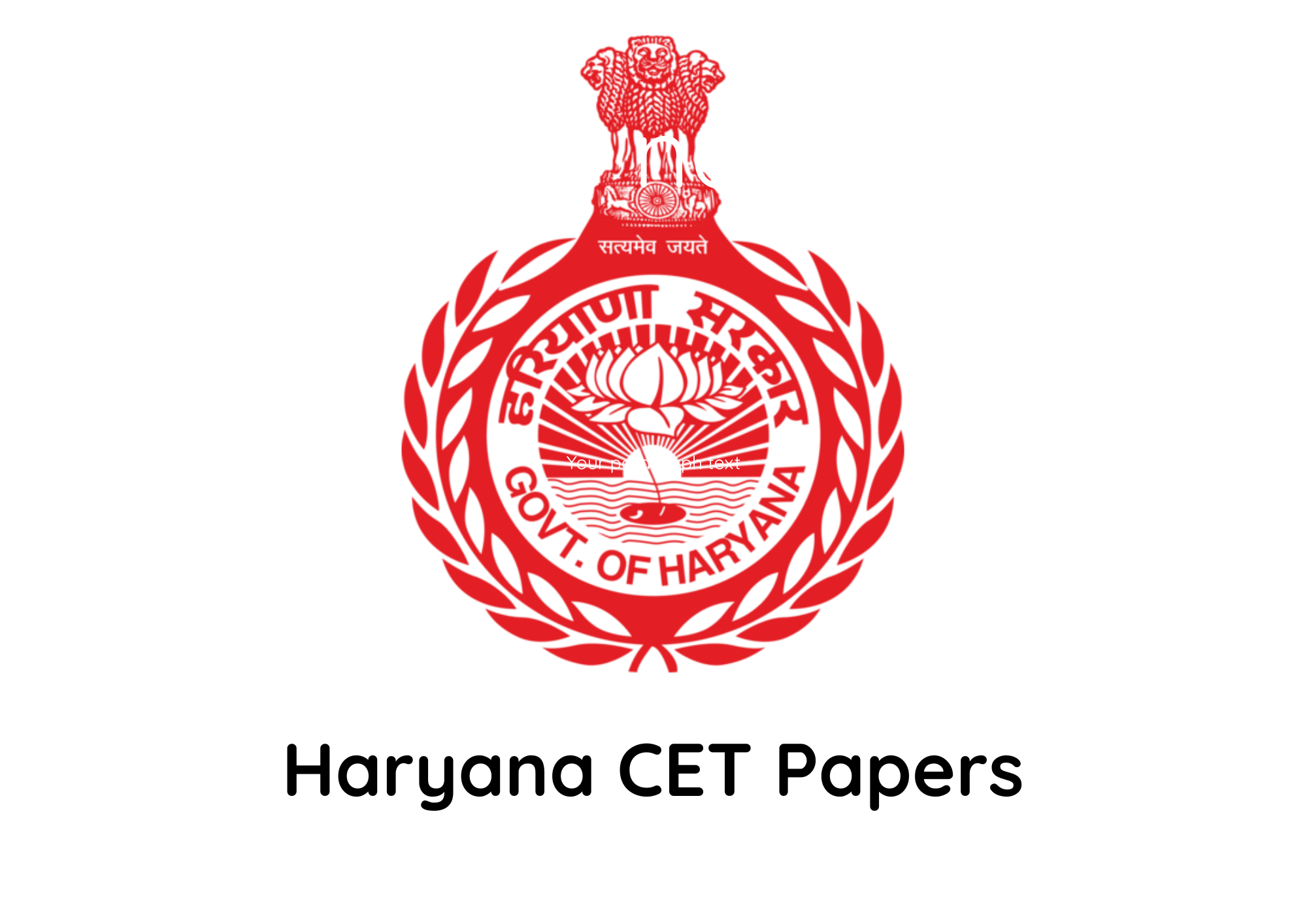 Haryana CET Papers